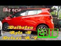 DAIHATSU AYLA R DELUXE 1,2 A/T 2018 KEREN ABIS. MOBIL RENTAL JAKARTA