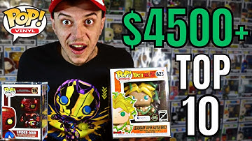 My Top 10 Most EXPENSIVE Funko Pops | MEGA GRAILS $4500+
