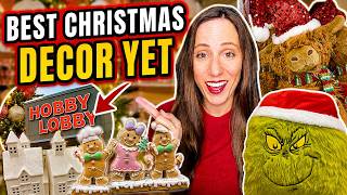BEST Christmas Decor Drop This Season at Hobby Lobby so Far!!