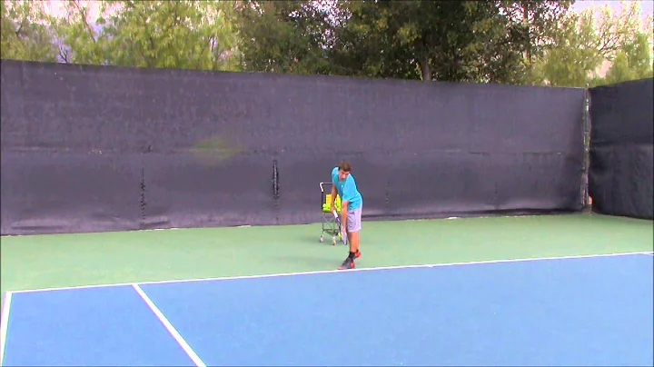 Weil Tennis Academy - Nick Mitchell (Drills & Point Play)