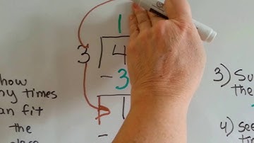 Grade 4 Math 4.10, Long Division Where to Put the Quotient