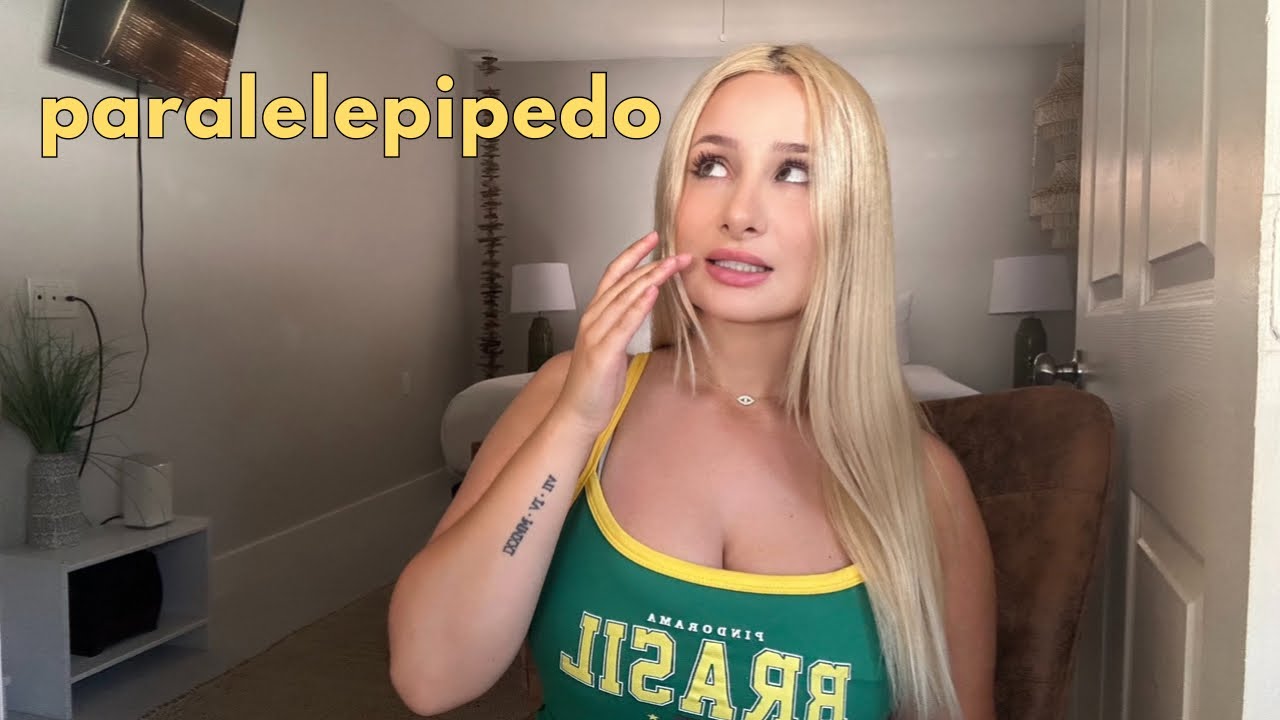 Trying to Pronounce Words in Portuguese - ASMR