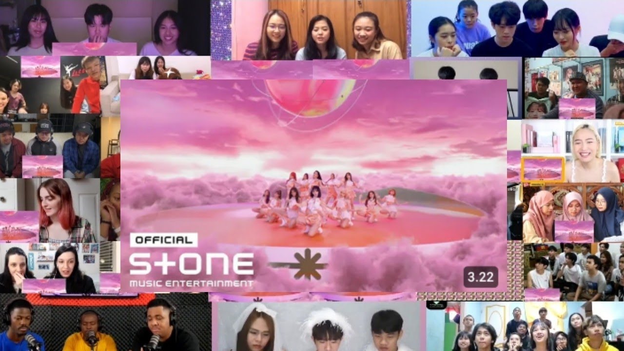 IZ*ONE "Secret Story Of The Swan" MV Kpop Reaction Mashup