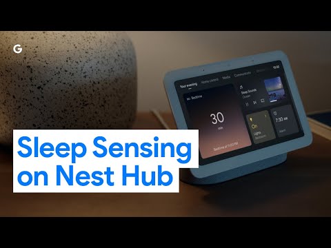 Sleep Sensing on the second-gen Nest Hub from Google