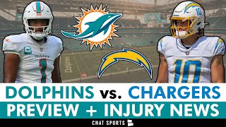 BREAKING: Terron Armstead OUT | Dolphins vs. Chargers Preview, Dolphins Injury Report For NFL Week 1