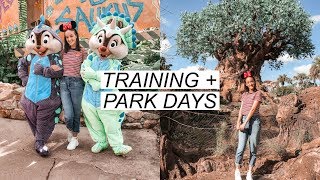 FIRST WEEK OF TRAINING + ANIMAL KINGDOM AND EPCOT | DCP SPRING 2019