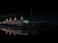 Титаник тонет Titanic the sinking