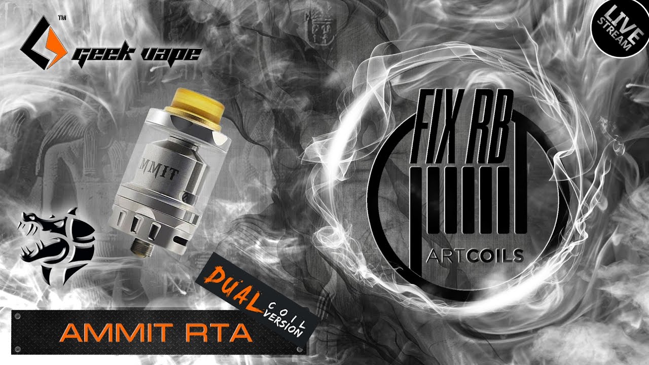 Доброе утро №112 |☕ кофе и Ammit Dual Coil RTA by GeekVape | LIVE 07.04 ...