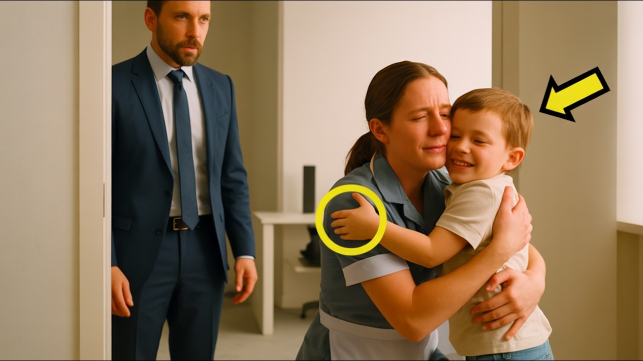 L'UOMO RICCO PROVAVA DISGUSTO PER LA DONNA DELLE PULIZIE… MA IL FIGLIO LA VOLEVA COME MAMMA…
