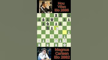 Magnus Carlsen vs Hou Yifan #chess 913