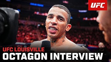 Carlos Prates Octagon Interview | UFC Louisville