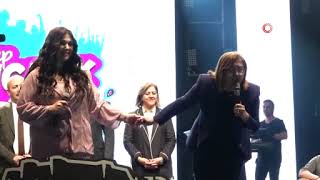 Ünlü ismi görünce defalarca kez ''Maşallah'' dedi