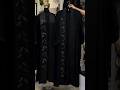black border abaya design Collection #YOUTUBE #Short Video #black #Abaya