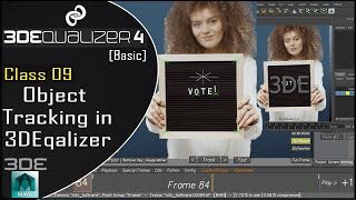 3DEqualizer – Object Tracking in 3DEqualizer4 [Basic] Class_09 || Face Tracking