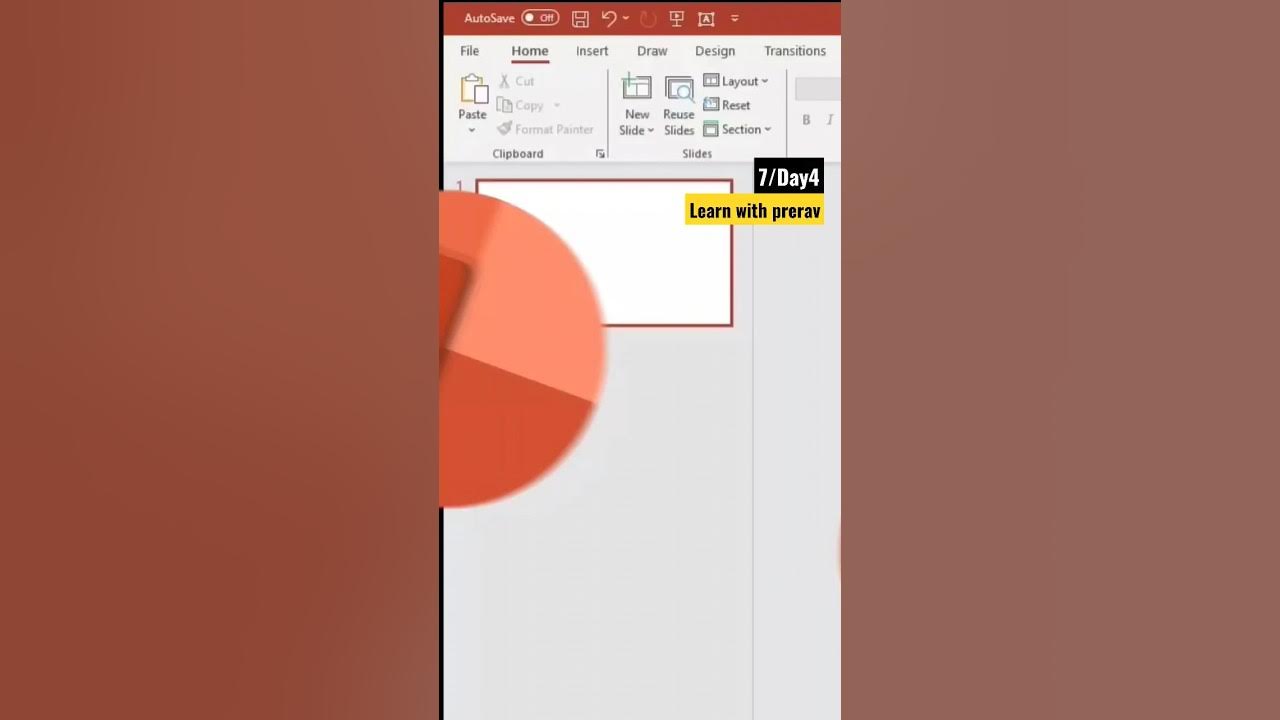 Easy ppt creation 30 Day 60 Different ppt creation challenge 7/Day 4 ...