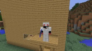 MineCraft LP [Путешествие в квадратном мире] №7 - КаК СДЕлатЬ эТот чЁРтоВ баЛкоН!? screenshot 5