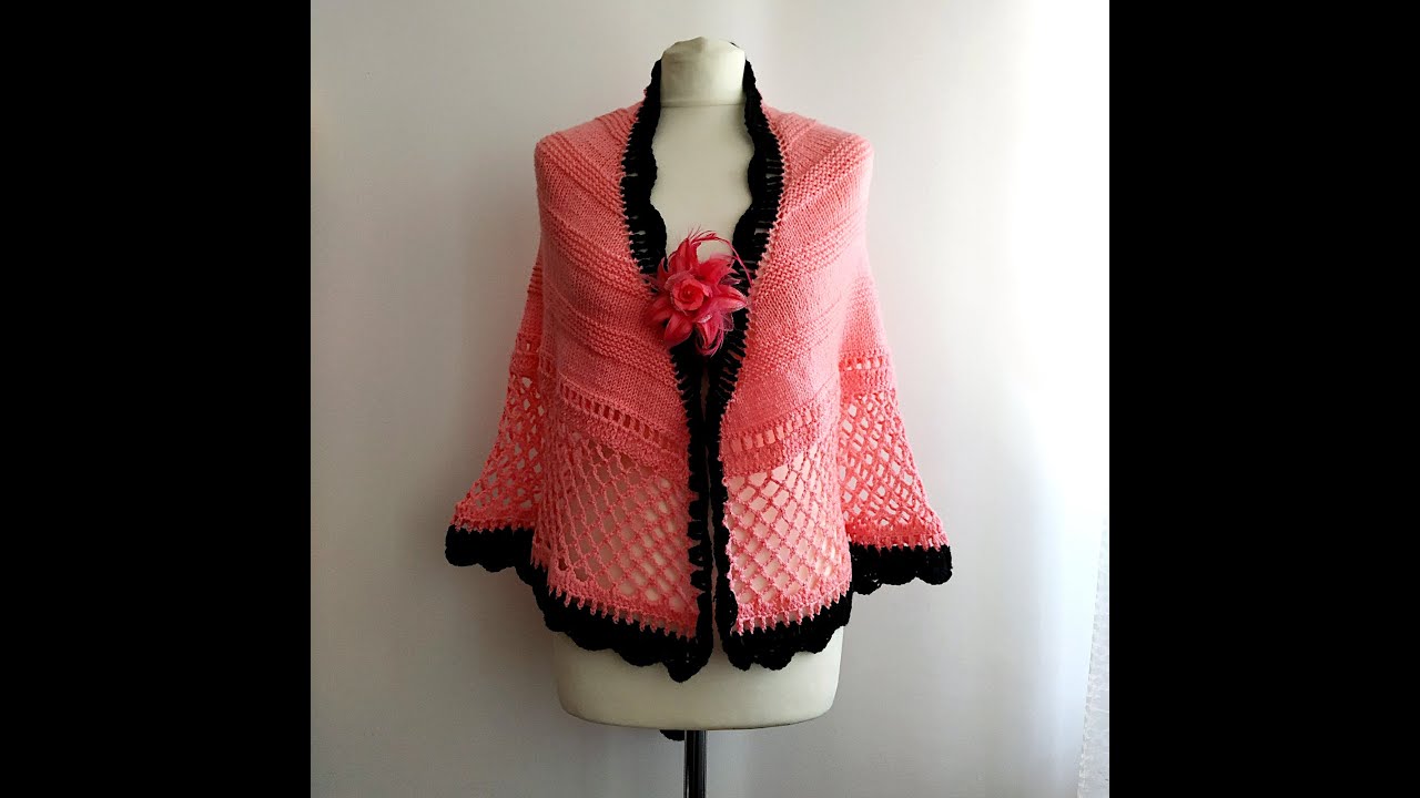 Knit & Crochet Challenge - Mexicana Elegante Shawl