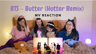 BTS - BUTTER MV (Hotter Remix) Reaction by Oh Tee Eight | Indonesia