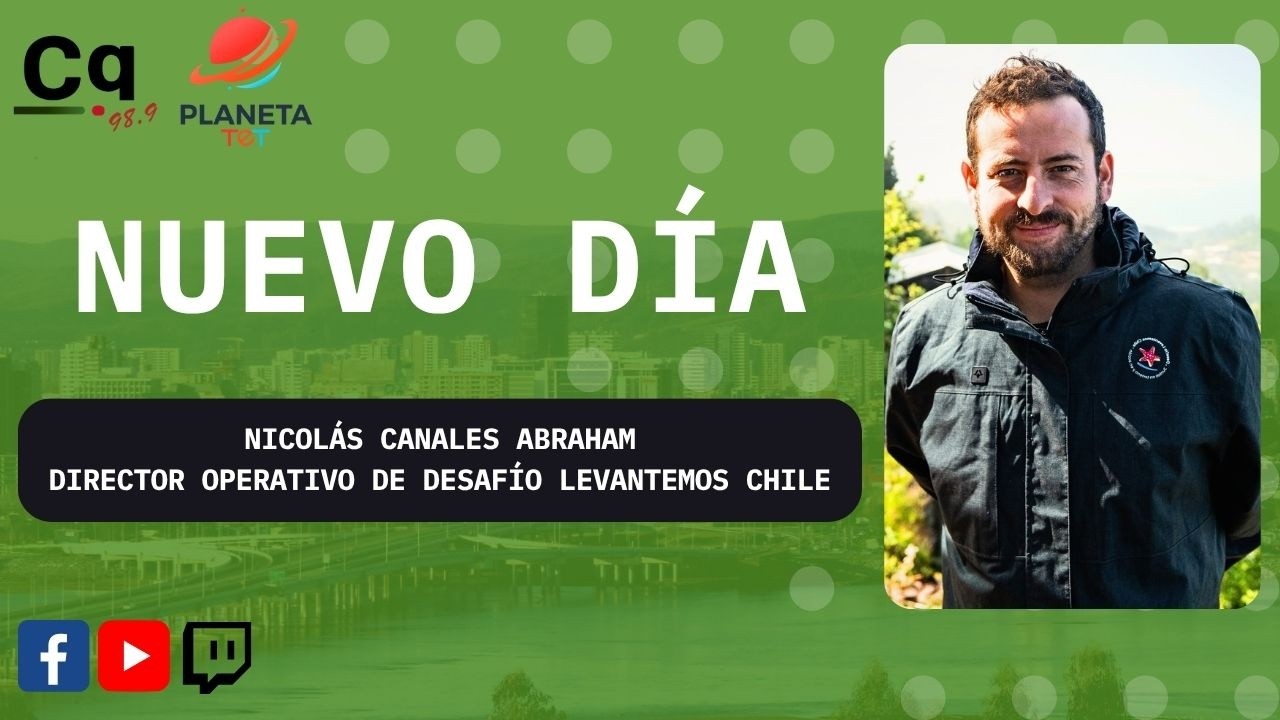 maxresdefault Nicolás Canales Abraham director operativo de Desafío Levantemos Chile
