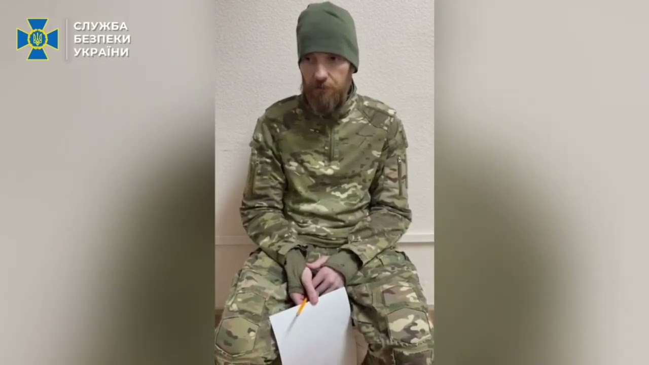 🇺🇦💠SBU showed recordings of the interrogation of a ruzzian of 155th who committed war crimes