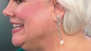 Anting-anting Kancing Kepingan Salju Affinity Diamonds 0,75 karat, 14 karat pada QVC screenshot 5