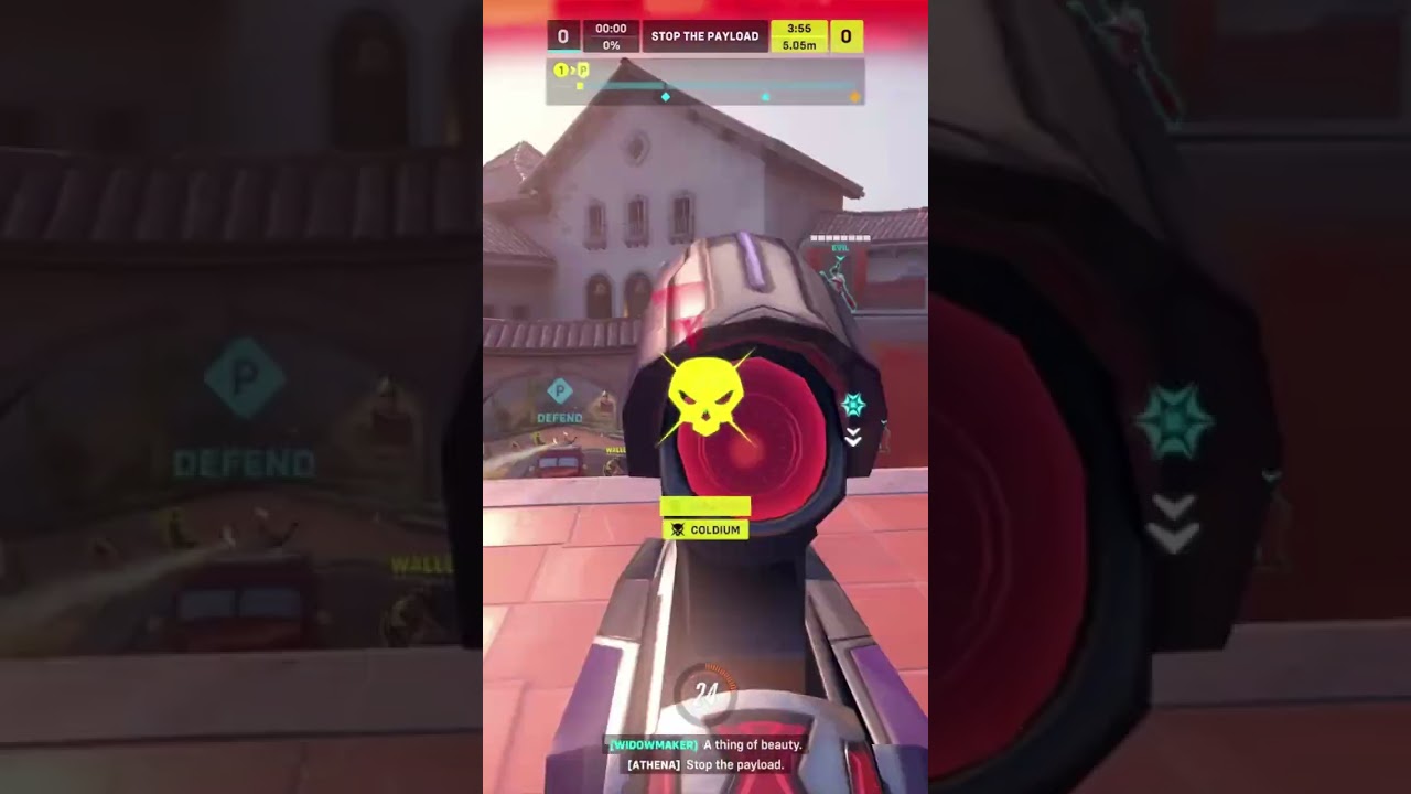 Overwatch 2 Widowmaker triple kill