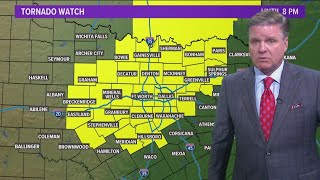 DFW weather update: Parts of North Texas seeing large hail Thursday