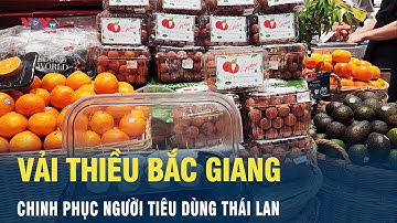 Vải thiều Bắc Giang chinh phục người tiêu dùng Thái Lan | VOV