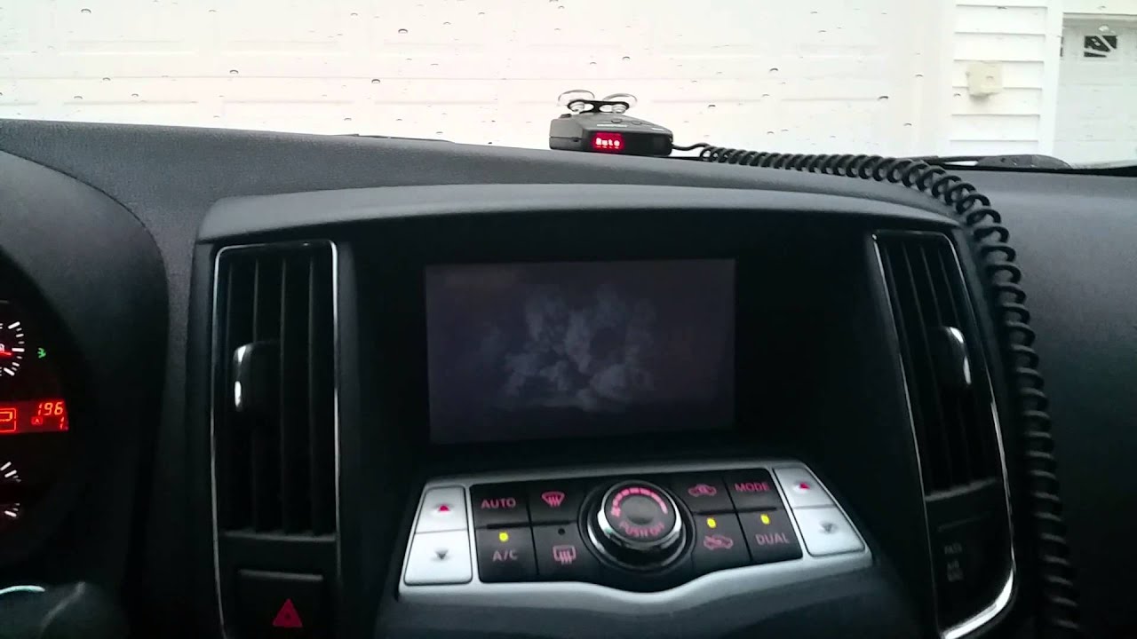 Nissan Maxima Monitor/display screen - YouTube