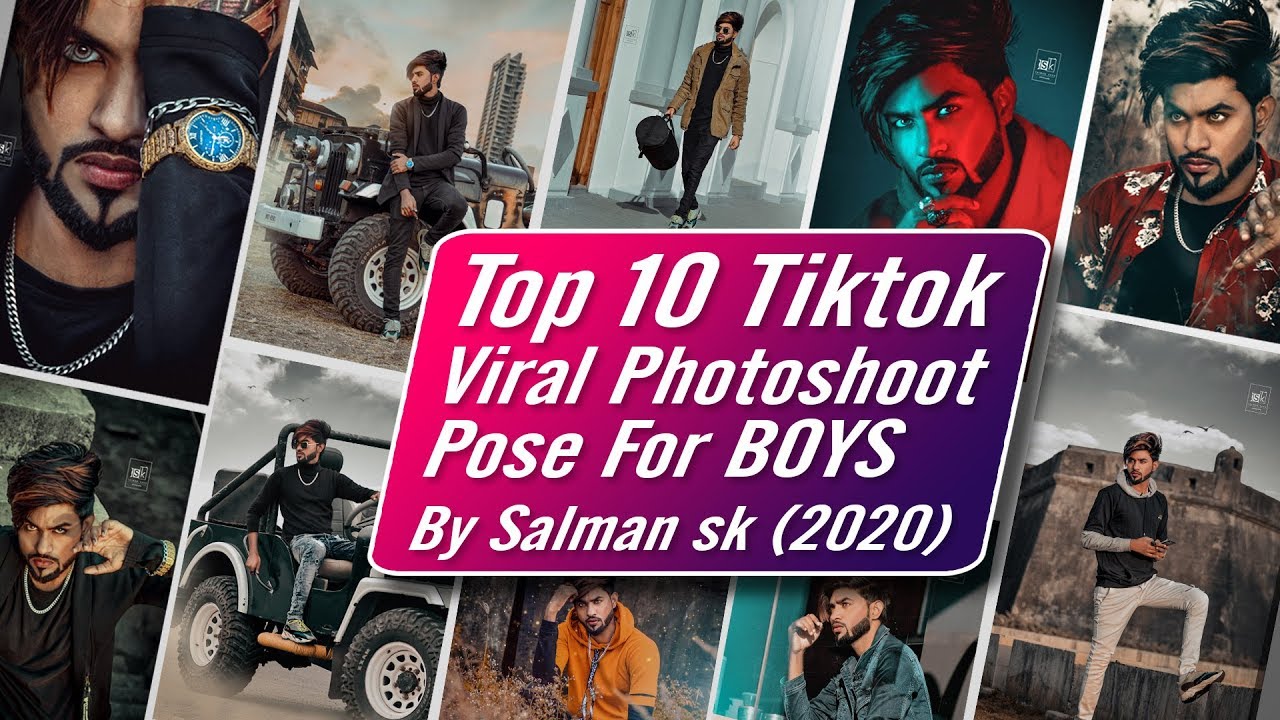 Top 10 Viral Pose on Tiktok For Boyz 2020 | By Salman sk