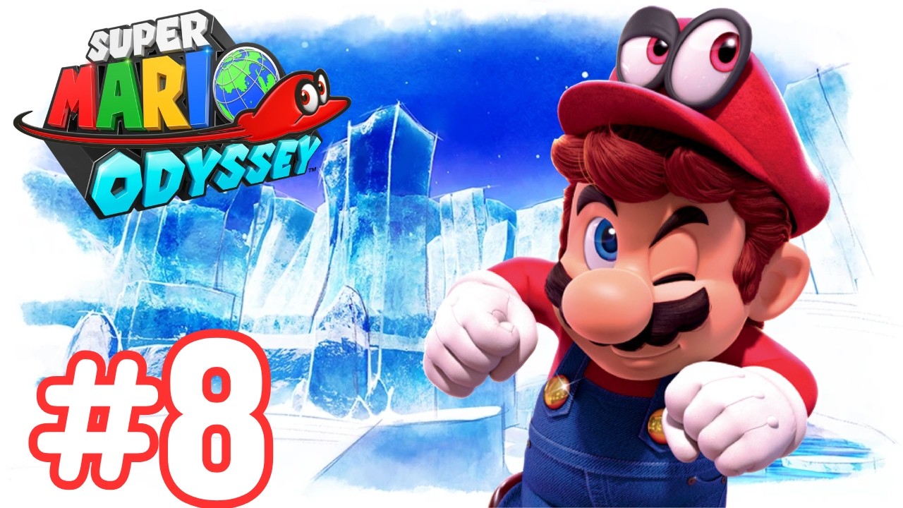 Can Mario Win The Snow Kingdom Race?!