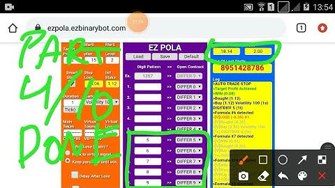 Modal $10 Trading Binary Simple Strategy ($18.14 p.4/10)binary deriv profit konsisten free bot 2209
