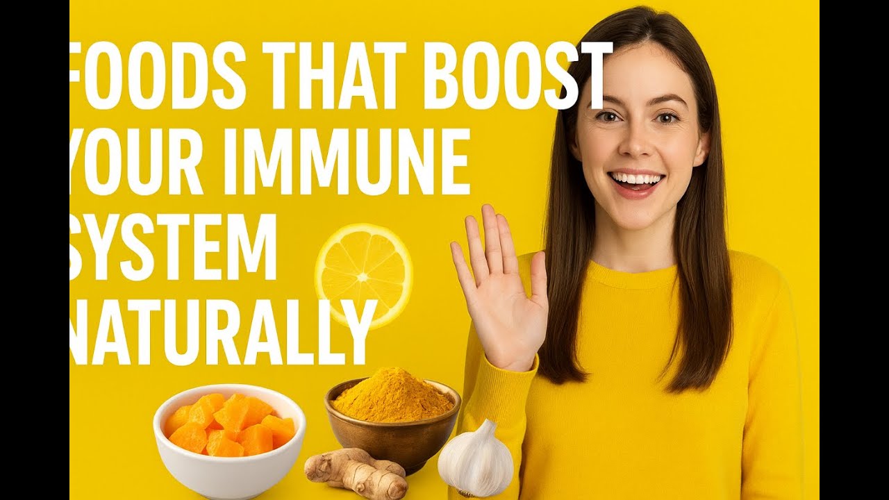 Foods That Boost Your Immune System Naturally - YouTube