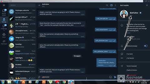 Music , VKM  bot ochish , yaratish .