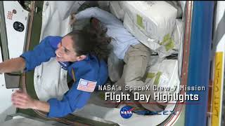 NASA’s SpaceX Crew 7 Flight Day 2 Highlights