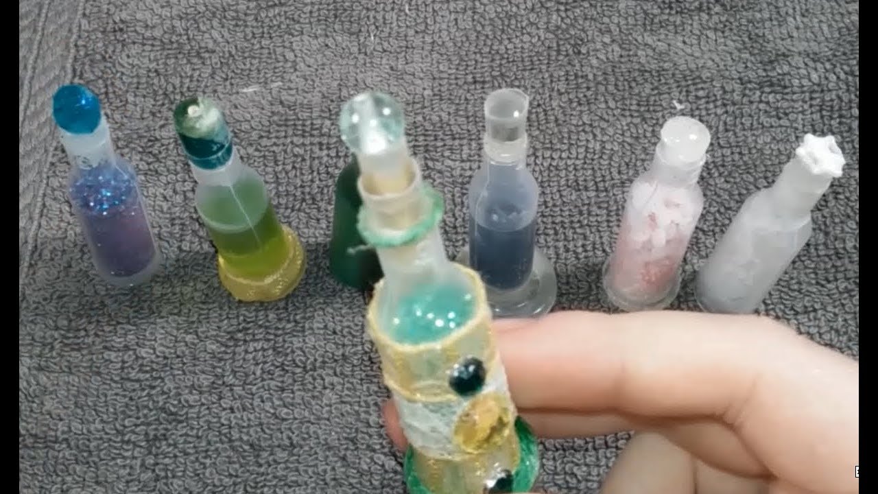 Mini Bottles (Eyedroppers) | ✄ Craft ✄ Time ✄ | Debris Dreams
