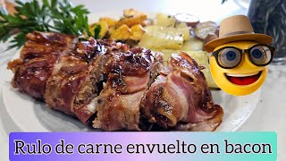 ¡¡RES MOLIDA Y ENROLLADA CUBIERTA DE BACON-TOCINETA A LAS FINAS HIERBAS¡¡ by CarayKitchen 190 views 1 month ago 10 minutes, 28 seconds