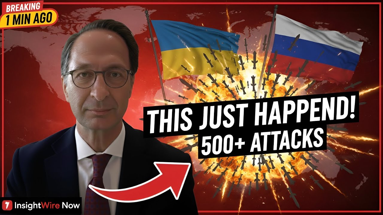 1 MIN AGO: Russia Breaks Ceasefire — 500+ Missiles Hit Ukraine (Explained)