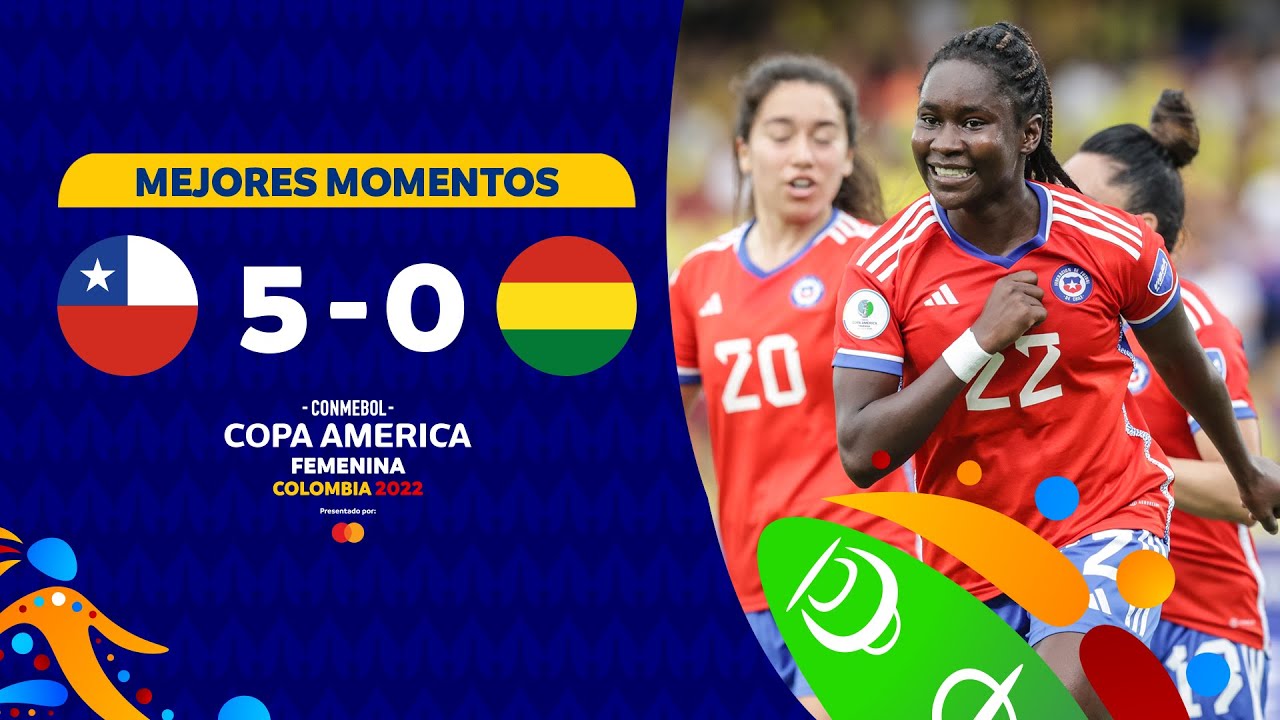 Thumbnail do vídeo: Chile 5 – Bolivia 0 Round 4 Group A