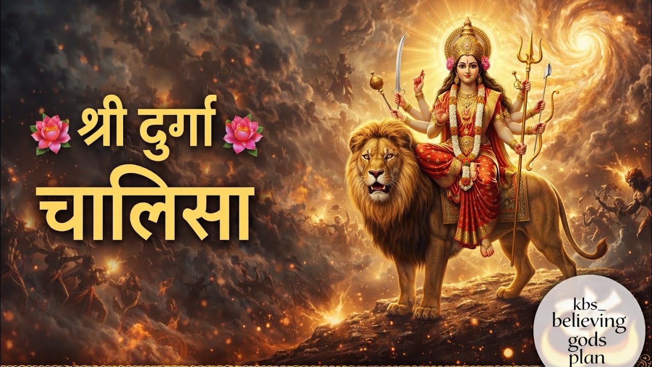 श्री दुर्गा चालीसा 🌺 | Shree Durga Chalisa | Relax Your Mind | Powerful Navratri Bhajan|Listen Daily