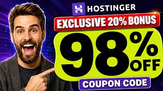 Hostinger Coupon Code 2026 🔥 BEST DEAL 🔥 Hostinger Promo Code | EXTRA 20% Hostinger Discount Code