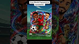 Pack Fever World Cup fantasy football pack opening! Get your FREE pack using link 👇🏻#WorldCup2026