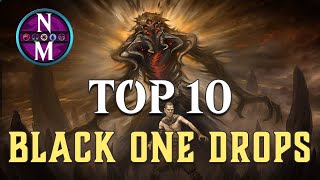 black one drops mtg