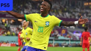 Thrilling Semifinal Showdown: Vini Jr. Hat-Trick in Brazil vs. Argentina Clash! screenshot 4
