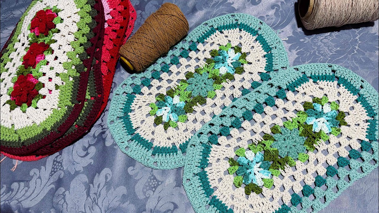 💥FINALIZANDO TAPETINHOS FEITOS COM SOBRINHAS😍 VLOG DE CROCHÊ 