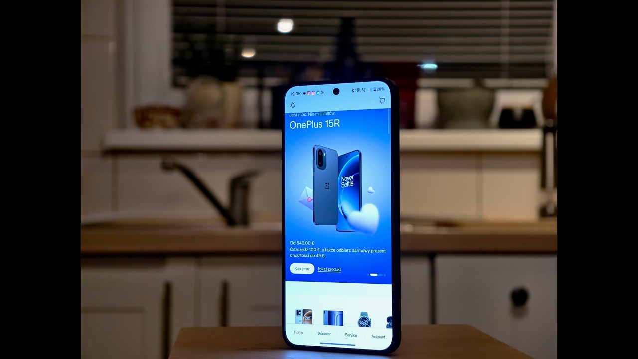 Test telefonu  OnePlus 15R