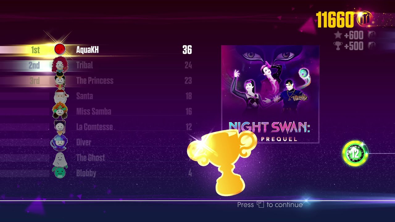 Dance Quest #2: Night Swan - Just Dance Legacy: Online
