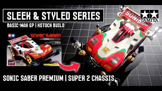 Building the ULTIMATE Sonic Saber B-MAX Machine! | Mini 4WD Build & Tune