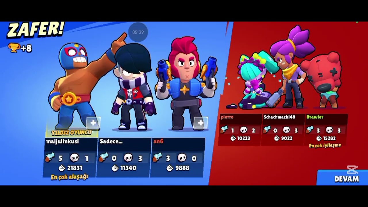 Brawl Stars Videosu Kanalımın İlk Videosu - YouTube