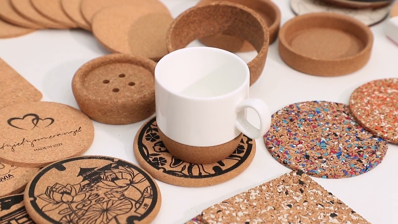 Posavasos Cuadrados De Corcho Manualidades De Bricolaje 30pz Posavasos Cuadrados De Corcho Manualidades De Bricolaje 30pz